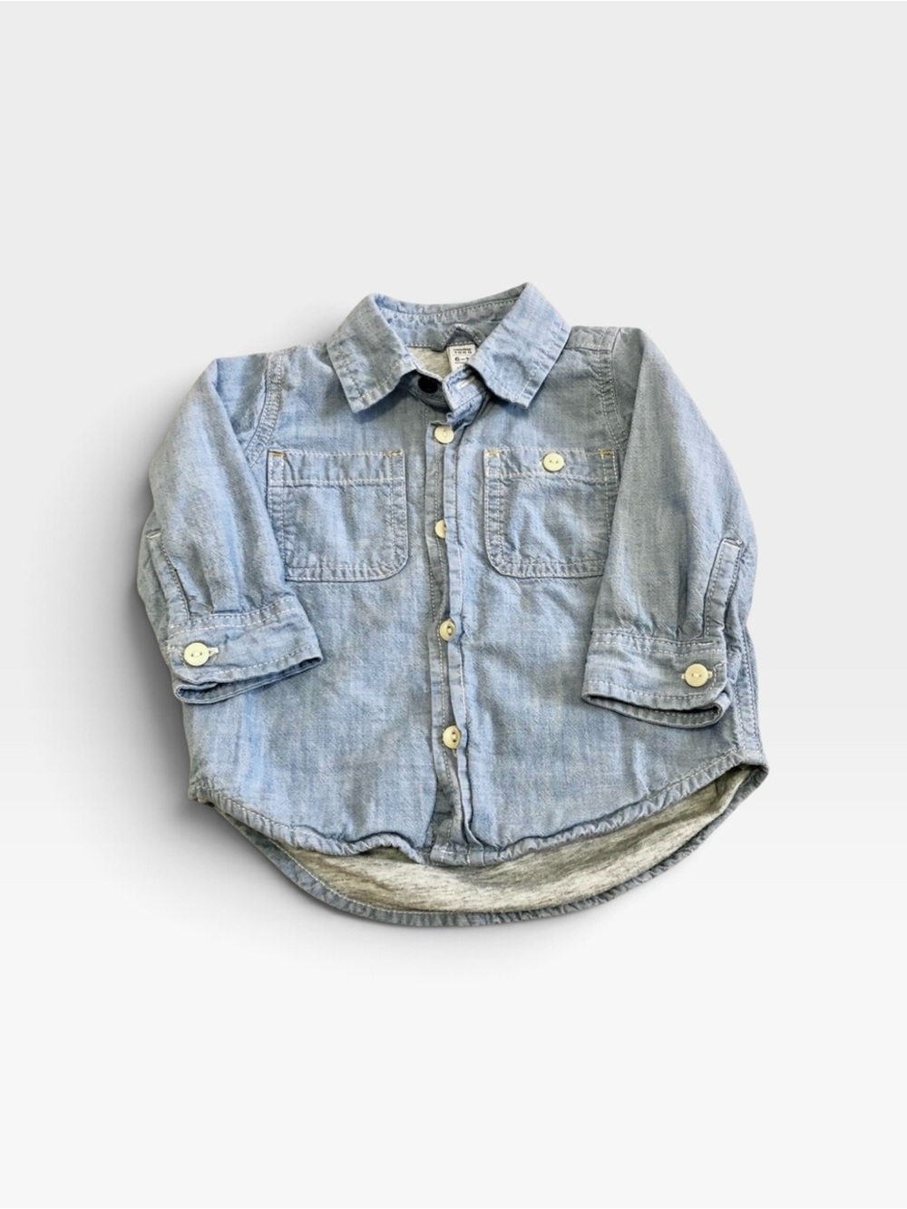 GAP 1969 Chambray Button Down Top